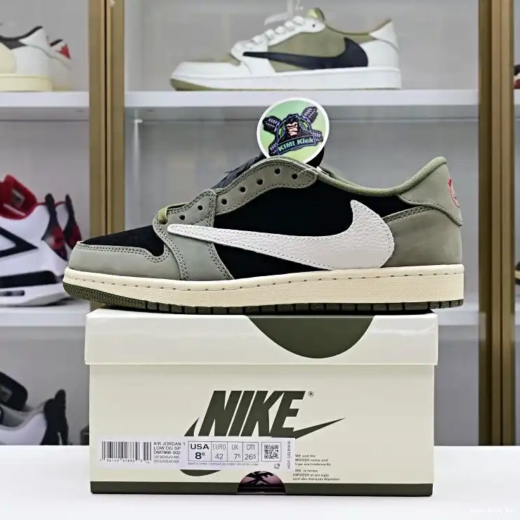 Jordan Air 1 Kimikick OG Jordan x Low Travis 7.0 Scott 0731